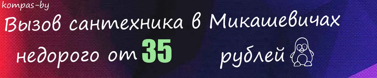 Сантехник в Микашевичах