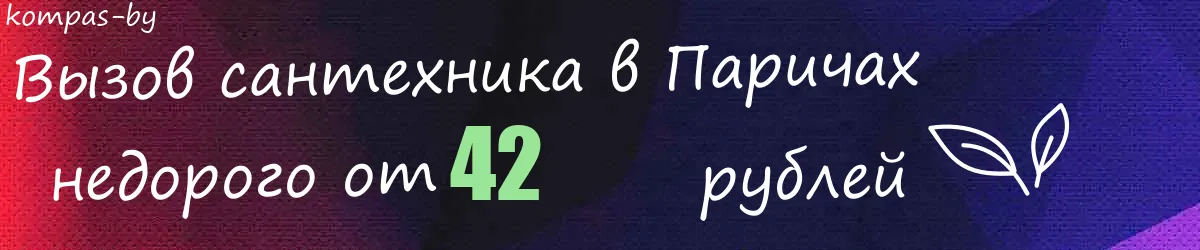 Сантехник в Паричах