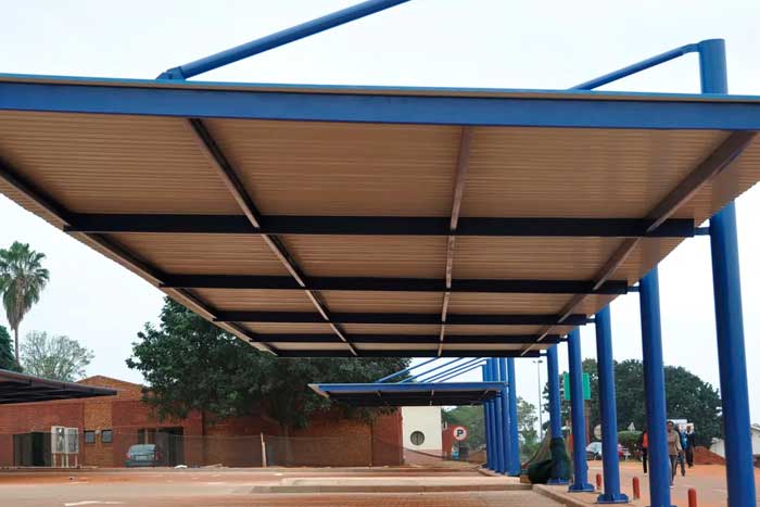 Консольный навес